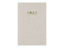 Oberthur - agenda semainier recyclé - 170 x 245 mm - beige
