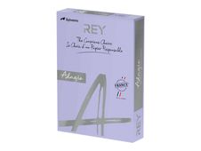 Rey Adagio - Papier couleur - A4 (210 x 297 mm) - 160 g/m² - Ramette de 250 feuilles - glycine