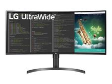 LG 35WN75C-B - écran LED 35" - incurvé - HDR