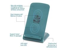 Legami Super Fast - Support de chargement sans fil - 10 Watt