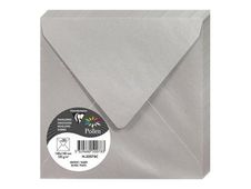 Pollen - 20 enveloppes - 140 x 140 mm - 120g/m² - argent 