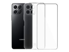 iBroz - coque de protection + verre trempé pour Honor X8 - transparent