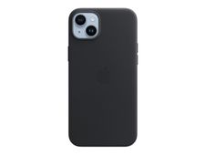 Apple - coque de protection en cuir avec MagSafe pour iPhone 14 plus - noir