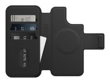 OtterBox - porte folio avec MagSafe pour iPhone 14 - noir
