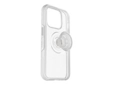 OtterBox Otter + Pop Symmetry Series - coque de protection pour iPhone 14 Pro - paillettes transparentes)