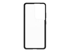OtterBox React Series - coque de protection pour Galaxy S21 Ultra - transparent contour noir