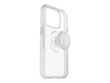 OtterBox Otter + Pop Symmetry Series - coque de protection pour iPhone 14 Pro - transaprent