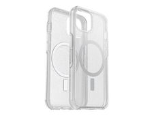 OtterBox Symmetry Series+ Clear - coque de protection avec MagSafe pour iPhone 13 - transparent pailleté