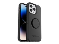 OtterBox Otter + Pop Symmetry Series - coque de protection pour iPhone 14 Pro Max - noir