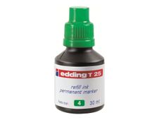 edding T 25 - Recharge d'encre pour marqueur permanent - vert