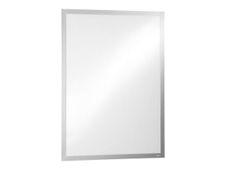 Durable Duraframe - Cadre d'affichage double face adhésif repositionnable - 50 x 70 cm - argent