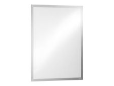 Durable Duraframe - Cadre d'affichage double face adhésif repositionnable - A1 - argent
