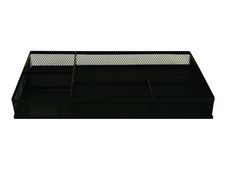 Clementina Frog - Plateau organisateur de bureau en métal - noir