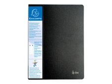 Exacompta Up Line - porte vues - A4 - pour 160 feuilles - noir