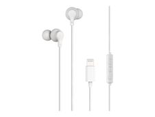 BIGBEN Connected - écouteurs Lightning - Intra-auriculaire - avec Télécommande et Micro - Blanc