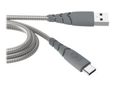Force Power - Câble USB-C vers USB-C - 1.2 m - gris