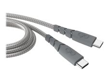 Force Power - Câble USB-C vers USB-C - 1.2 m - gris