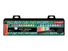STABILO BOSS ORIGINAL by Snooze One - Pack de 23 surligneurs - couleurs assorties