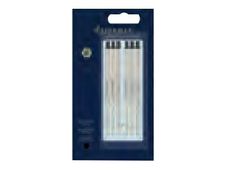 Waterman Portfolio - Lot de 6 recharges - noir 