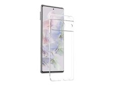 Bigben Connected Silisoft - coque de protection + verre trempé pour Pixel 7 - transparent