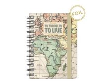 Agenda à spirale 1 semaine sur 2 pages - 8,5 x 13 cm - voyage - Legami