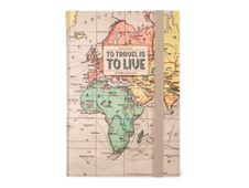 Agenda à spirale 1 jour par page - 8,5 x 13 cm - voyage - Legami