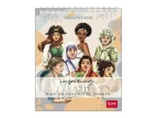 Legami Special Edition - Calendrier 2024 - 12 x 14,5 cm - femmes inspirantes