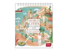 Legami Special Edition - Calendrier 2024 - 12 x 14,5 cm - villes du monde