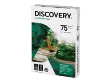 Discovery - Papier blanc uni - Carton de 2500 feuilles - A4 - 75 g/m²