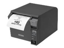 Epson TM T70II - imprimante tickets - Noir et blanc - thermique direct - USB, Ethernet - noir