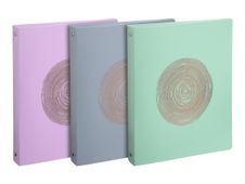 Exacompta Ellipse - Classeur 4 anneaux - Dos de 30 mm - A4 - Pour 275 feuilles - Disponible en différents coloris