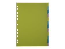 Exacompta Forever Young - Intercalaire 12 positions - A4 - Polypropylène recyclé