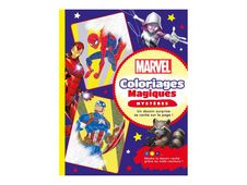 Marvel Coloriages Magiques - Mystères - livre à colorier