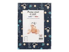 Color Pop - Protège carnet de santé enfant - Personnalisable - 16 x 22 cm - Différents motifs disponibles
