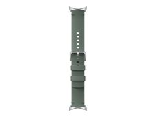 Google - Bracelet cuir Large pour montre connectée Google Pixel Watch - vert