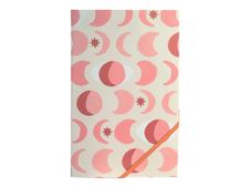 Blue Art - Notebook - 13,9 x 21,6 cm - 192 pages - Ligné - Memory Sun & Moon