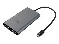 i-Tec - Adaptateur vidéo externe - Thunderbolt 3 - 2 x DisplayPort