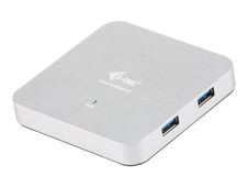 i-Tec USB 3.0 Metal Charging HUB - Hub - 4 x SuperSpeed USB 3.0 - de bureau