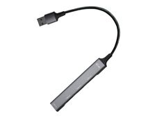 i-Tec - Hub - 1 x SuperSpeed USB 3.0 + 3 x USB 2.0 - de bureau