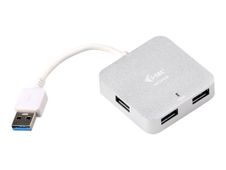 i-Tec USB 3.0 Metal Passive HUB - Hub - 4 x SuperSpeed USB 3.0 