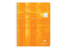 Clairefontaine Metric - Cahier pour déficients visuels - 24 x 32 cm - 100 pages - Grands carreaux noirs agrandis - Disponible en différents coloris