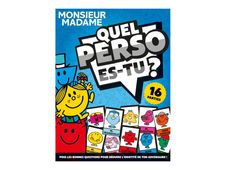 Quel perso es-tu ? - Les Monsieur Madame - livre d'activités