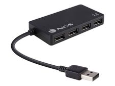 NGS iHub4 TINY - Hub - 4 x USB 2.0
