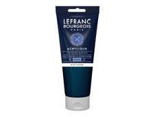 Lefranc Bourgeois - Peinture acrylique - bleu saphir - 200 ml