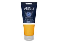 Lefranc Bourgeois - Peinture acrylique - jaune indien - 200 ml