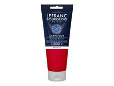 Lefranc Bourgeois - Peinture acrylique - rouge vif - 200 ml