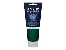 Lefranc Bourgeois - Peinture acrylique - vert émeraude - 200 ml