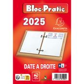 Bloc-Pratic - Bloc de bureau - date à droite - Exacompta