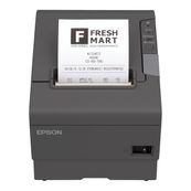 Epson TM T88V - imprimante tickets reconditionnéee Grade A - Noir et blanc - thermique direct - gris foncé