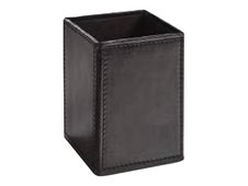 Maverick All Black - Pot à crayons - cuir noir